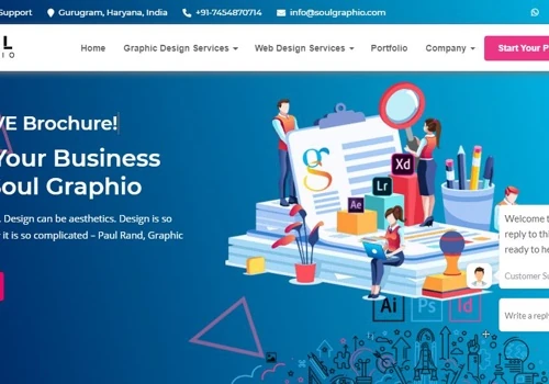 Soul Graphio Design, Development