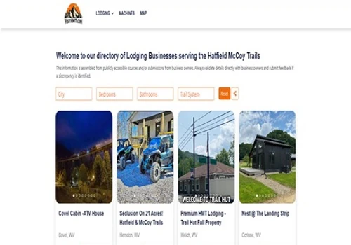 An online property listing platform that lets user