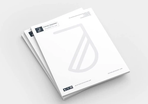 J. Ryan Johnson Letterhead