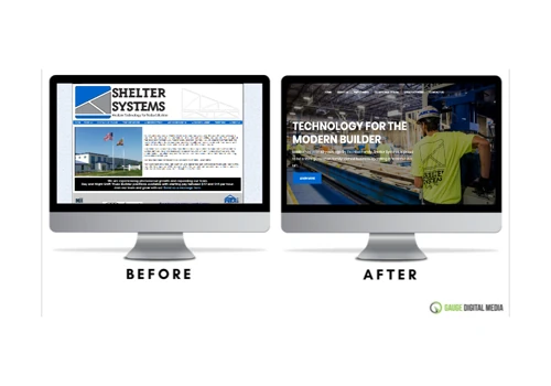 Gauge Digital Media Web Design Before and After 5