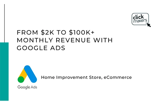 Scaled an eCommerce Brand from $2K to $100K+
