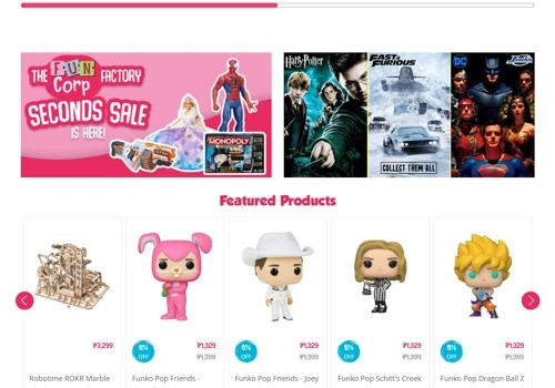 Online Toy Store with Magento Website