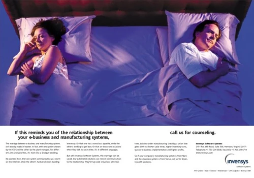Ad for Invensys