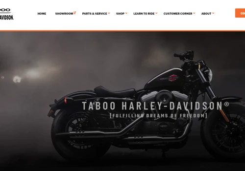 URL and Name change for Harley Davidson Dealership
