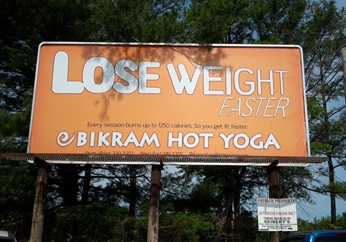 Campaign for Bikram Hot Yoga