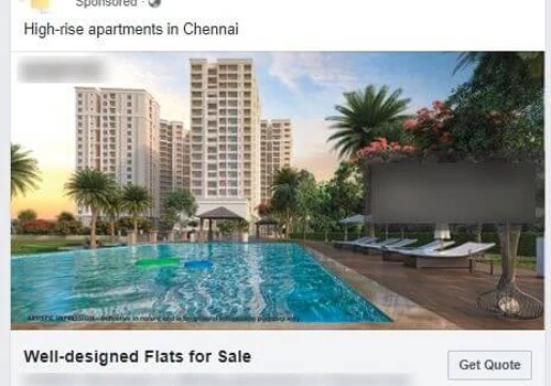 How one of the leading real estate companies in Chennai could reduce their advertising cost by 112%