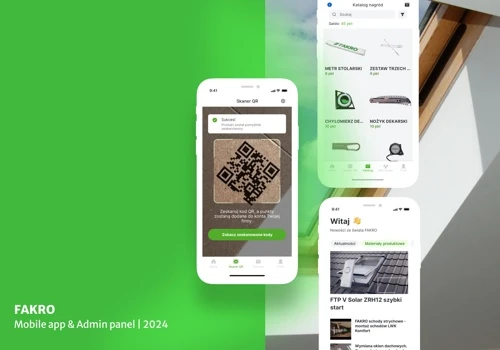 Mobile app featuring a loyalty program for B2B