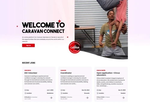 Caravan Connect Membership platform