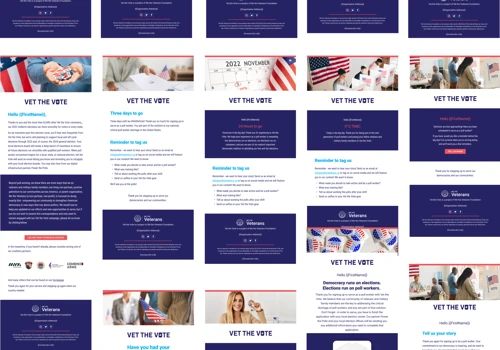 Vet the Vote Email Marketing & Automation