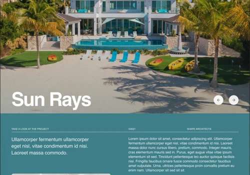 Luxury Property Website