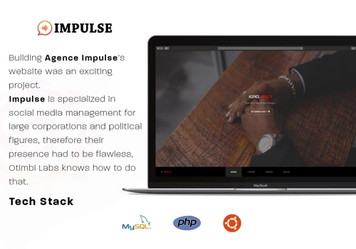 Website & Branding - Agence Impulse