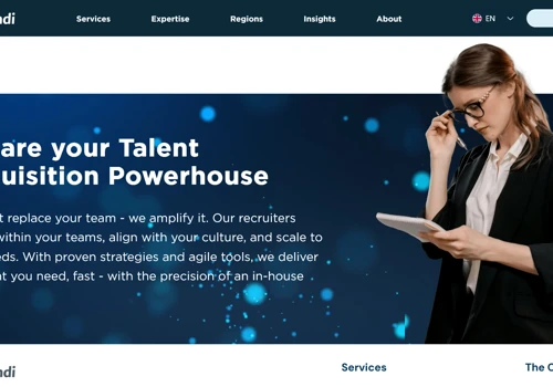 Multilingual Enterprise Website for Serendi