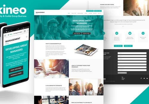 Custom website from scratch on Wordpress CMS
