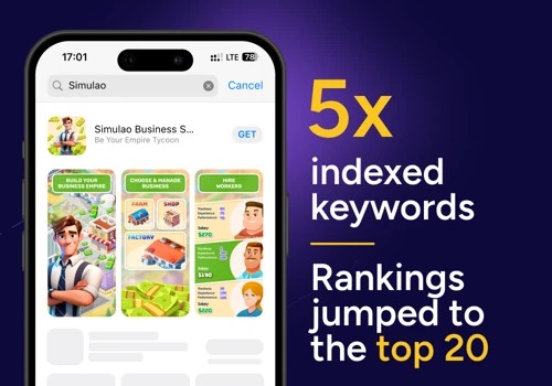Simulao - Text and Graphic ASO | App Store