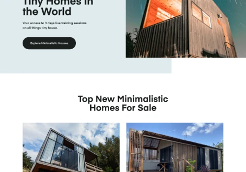 Tiny Homes Project