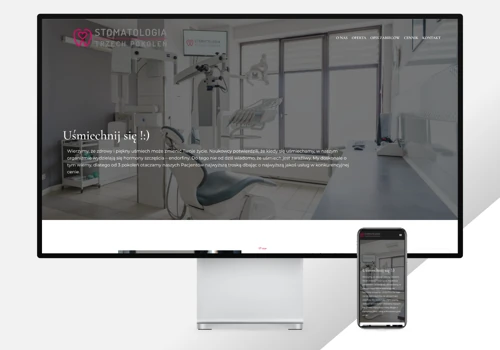 Website for Stomatologia 3 Pokoleń
