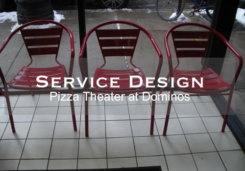 Pick-up Service as Theater at Domios