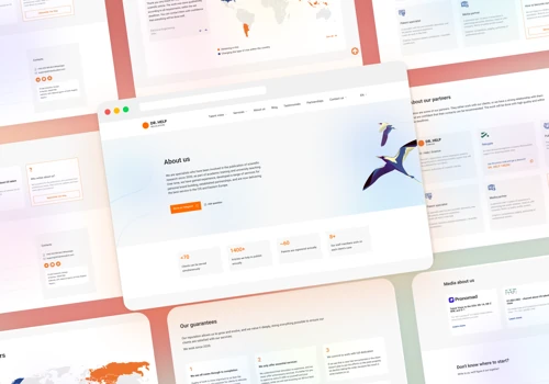 Dr.Help Relocation - Website Design