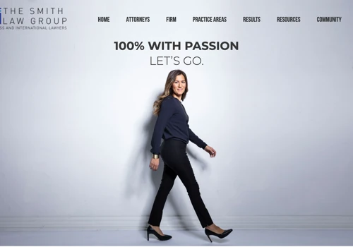 The Smith Law Group Website Design
