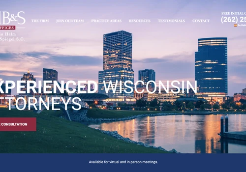 McLario Helm Bertling & Spiegel Website Design