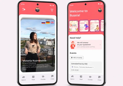 Social platform for international students