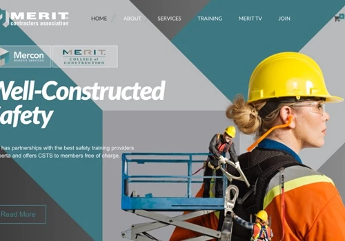 Website Development For MeritAlberta