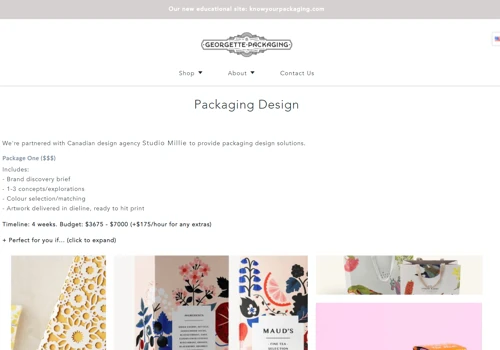 Georgette Packaging