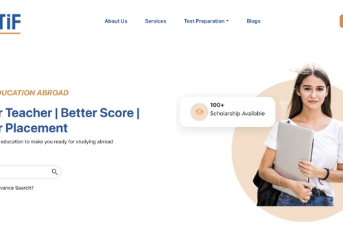 Web Development for Motif Education Abroad
