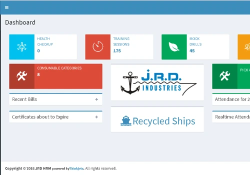 Enterprise Resource Planning Software for Ship Recycling