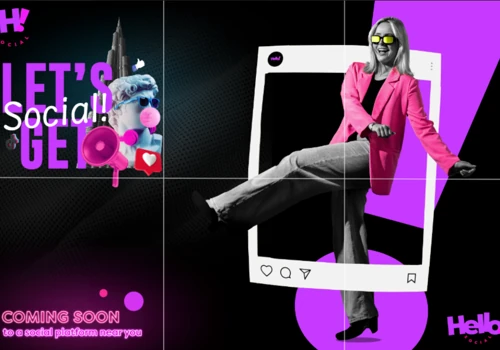 Social Media Agency Visual Identity & Website Dev