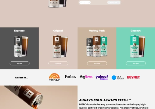 Custom Shopify theme