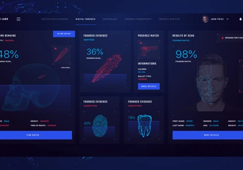 Forensic labs application