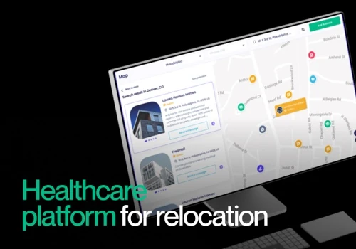 Healthcare platform for relocation