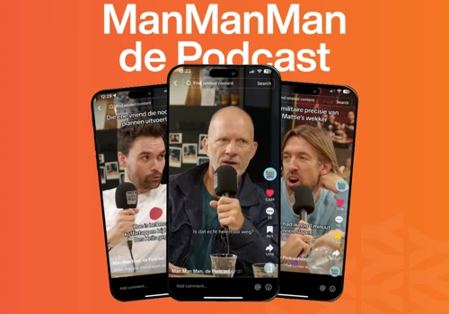 Short-form video for popular podcast