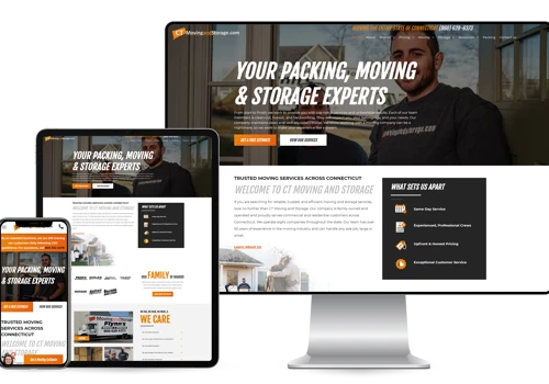 CT Moving & Storage - Web Design, SEO, Digital Advertising