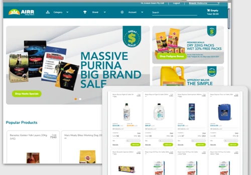 Australian Independent Rural Retailers ecommerce platform