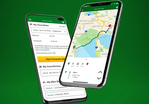Transperth app