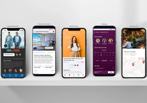 We Build Apps in a Wide Variety of Verticals