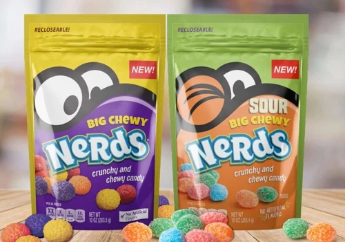 Big Chewy Nerds Package Design