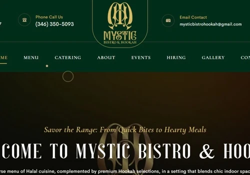 Mystic Bistro (Website + Branding)