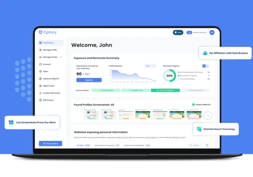 Optery - SaaS for personal data removal