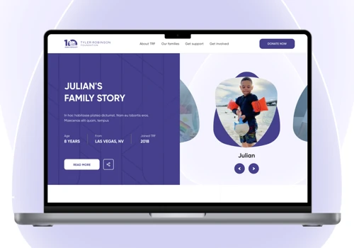 Website for Imagine Dragons' Charitable Foundation