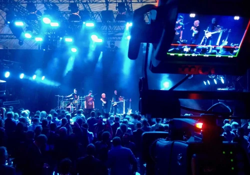 Multi-camera-crew in Barcelona at SEAT product launch.