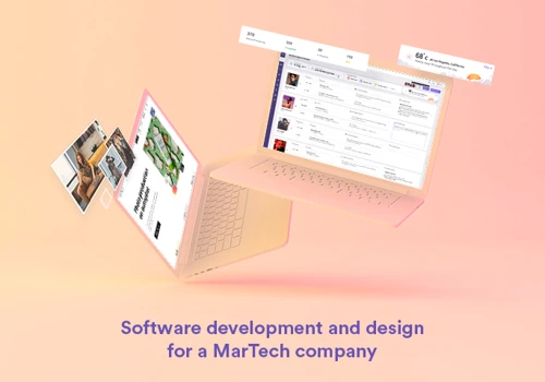 Design and Development for a MarTech Startup