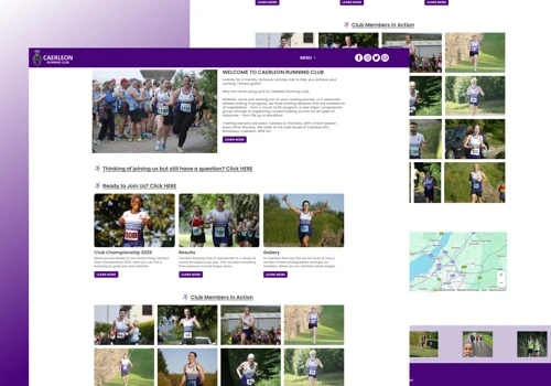 Caerleon Running Club Website