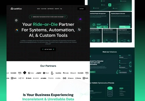 LudicOps - Redesign and Webflow Development