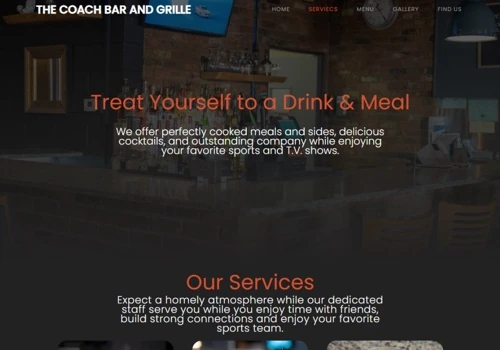 Custom Website - Restaurant