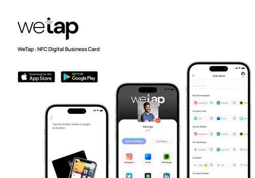 Smart App for NFC Digital Business Card