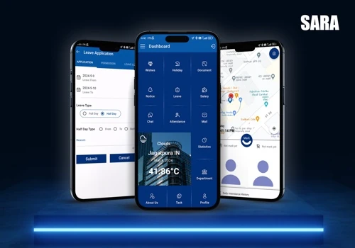 Sara The Vision: Management Mobile App