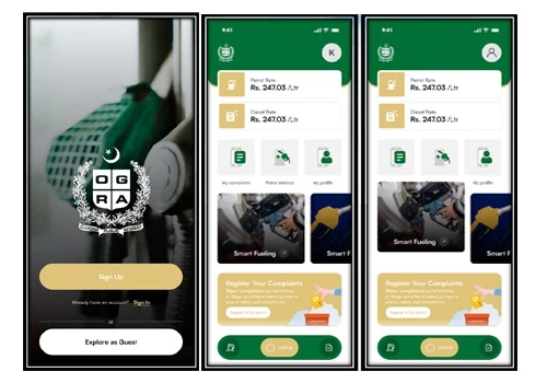 OCAC Smart App for Locating Legal Petrol Stations